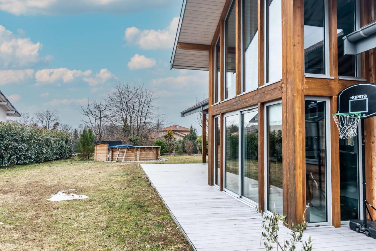Villa Tout Confort - Piscine - Montagnes - Lac - Parking Armoy المظهر الخارجي الصورة