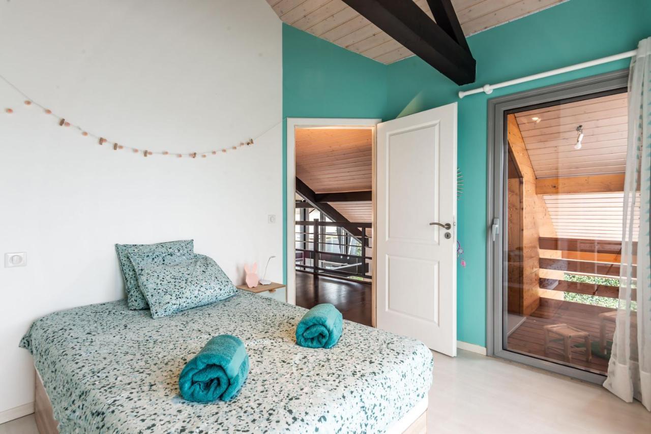 Villa Tout Confort - Piscine - Montagnes - Lac - Parking Armoy المظهر الخارجي الصورة